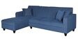 Alba Fabric RHS Sectional Sofa (3 + Lounger) in Denim Blue Colour