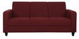 Alba 3 Seater Sofa in Garnet Red Colour