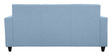 Alba 3 Seater Sofa in Ice Blue Colour