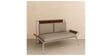 Alba Wicker 2+1 Seater Sofa with Table In Beige Colour