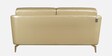 Albert Leather 3 Seater Sofa In Beige Colour