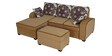 Alex Fabric RHS Sectional Sofa in Beige Colour