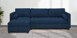 Alexander Fabric RHS 6 Seater Sectional Sofa in Blue Colour