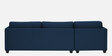 Alexander Fabric RHS 6 Seater Sectional Sofa in Blue Colour