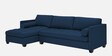 Alexander Fabric RHS 6 Seater Sectional Sofa in Blue Colour