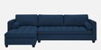 Alexander Fabric RHS 6 Seater Sectional Sofa in Blue Colour