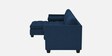 Alexander Fabric RHS 6 Seater Sectional Sofa in Blue Colour