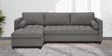 Alexander Fabric RHS 6 Seater Sectional Sofa in Grey Colour