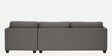 Alexander Fabric LHS 6 Seater Sectional Sofa in Grey Colour