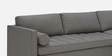 Alexander Fabric LHS 6 Seater Sectional Sofa in Grey Colour