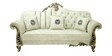 Alexandra 3 Seater Sofa in Oxford White Colour