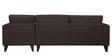 Alfredo Fabric LHS Sectional Sofa In Chestnut Brown Colour
