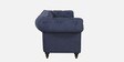 Allanton Fabric 3 Seater Sofa In Navy Blue Colour