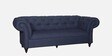Allanton Fabric 3 Seater Sofa In Navy Blue Colour