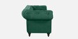 Allanton Velvet 3 Seater Sofa In Pine Colour