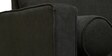 Allison Fabric 3 Seater Sofa in Charcoal Grey Colour
