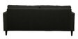 Allison Fabric 3 Seater Sofa in Charcoal Grey Colour