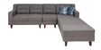 Alonis 6 Seater RHS Sectional Sofa In Ottoman Grey Colour
