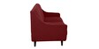 Alpine Fabric 3 Seater Sofa In Red Colour