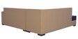 Alvin RHS Sofa in Beige Colour in L Shape
