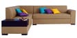 Alvin RHS Sofa in Beige Colour in L Shape