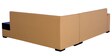Alvin LHS Sofa in Beige Leatherette in L Shape