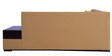 Alvin LHS Sofa in Beige Leatherette in L Shape
