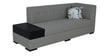 Alvin Fabric RHS Sectional Sofa in Beige Colour