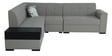 Alvin Fabric RHS Sectional Sofa in Beige Colour