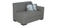 Alvin Fabric RHS Sectional Sofa in Beige Colour