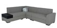 Alvin Fabric RHS Sectional Sofa in Beige Colour