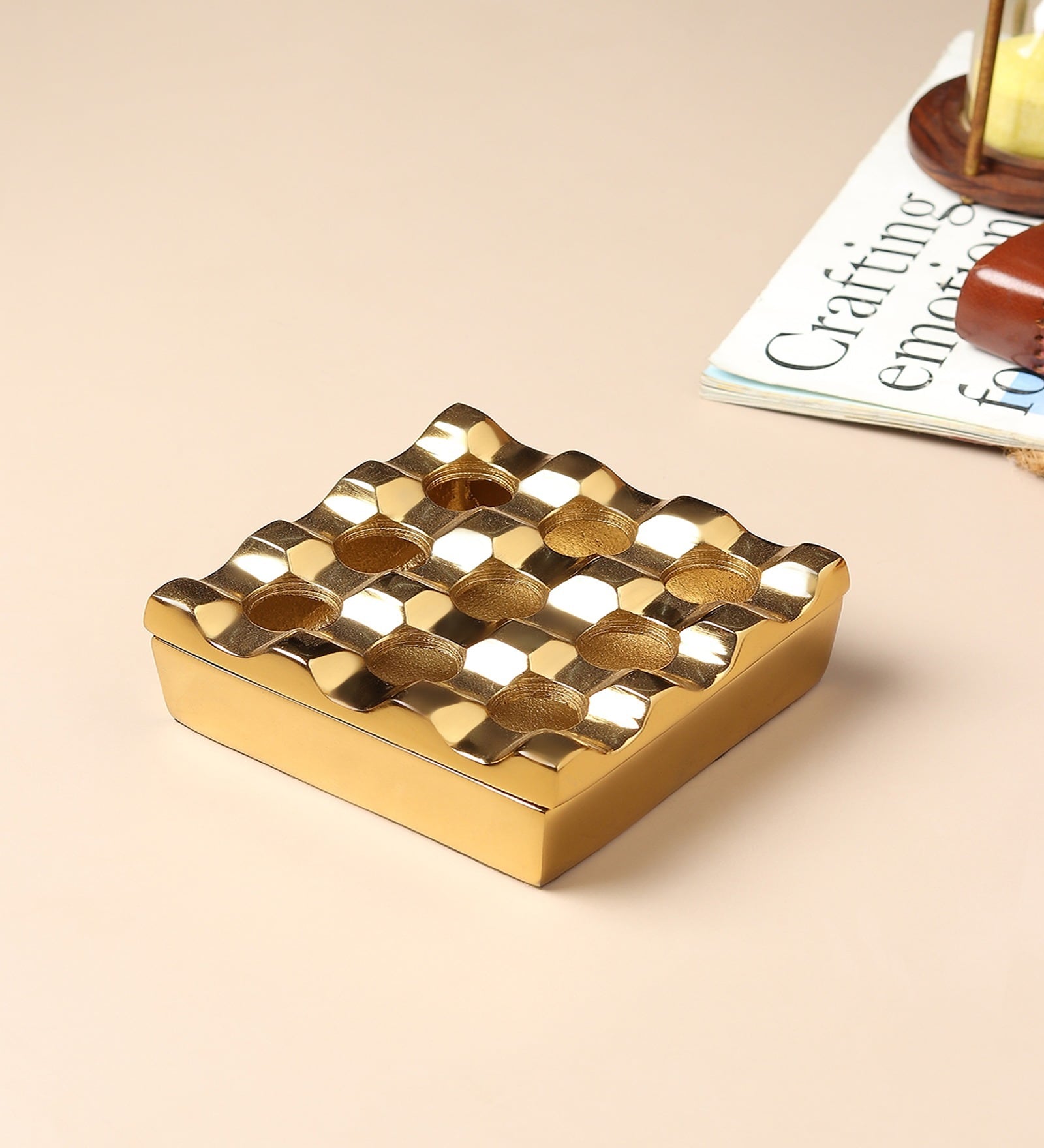Alarics Gold Ashtray