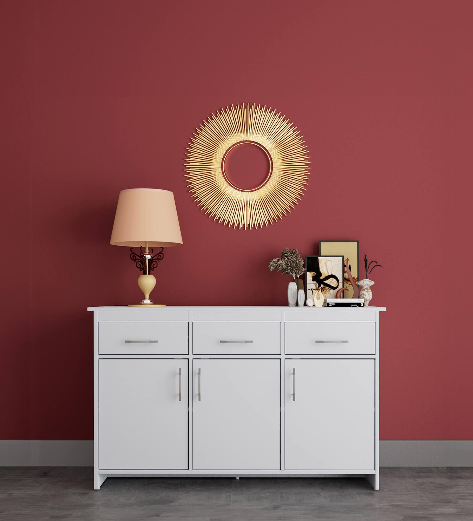 Albert Sideboard White Finish
