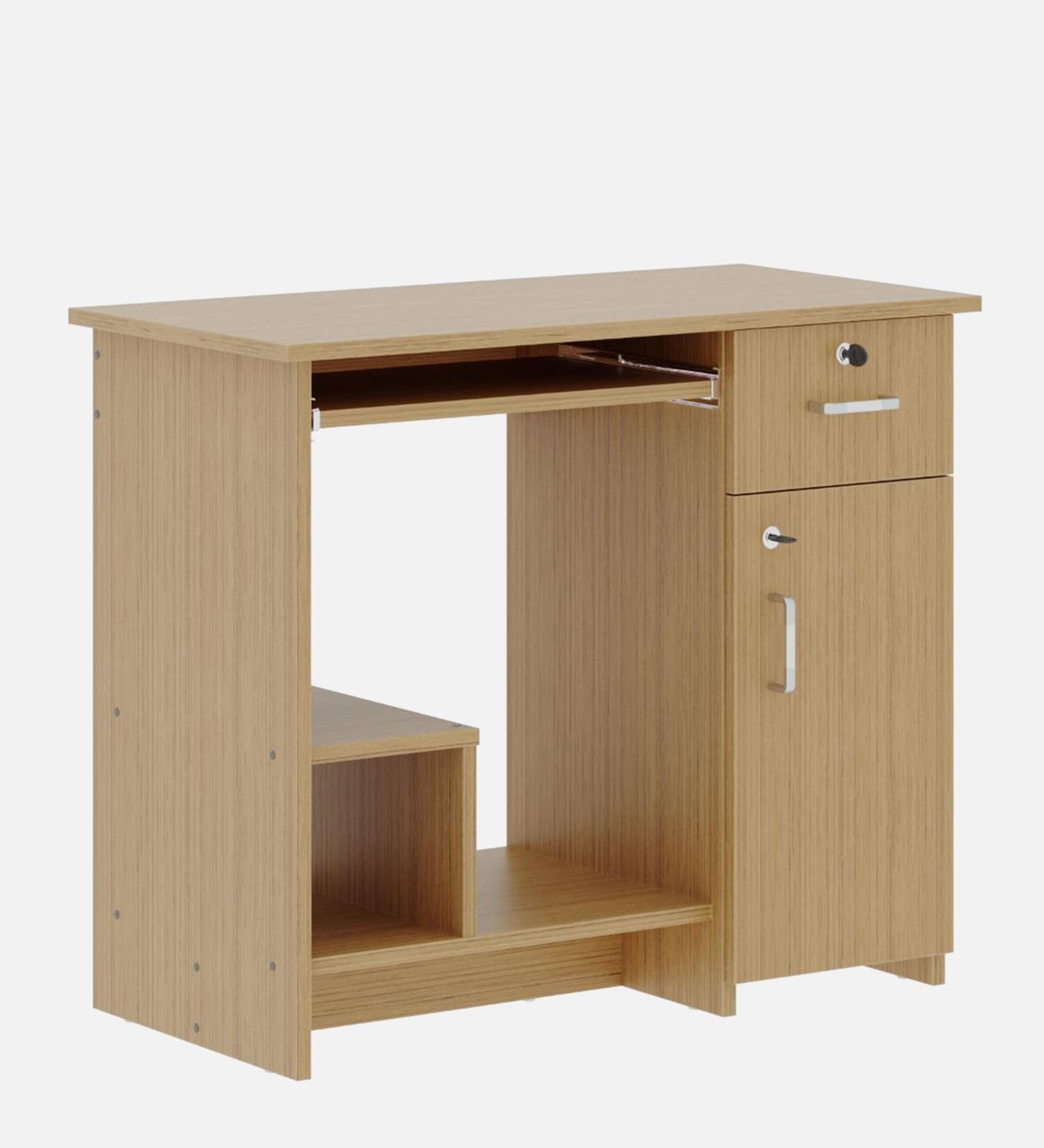 Alcor Study Table in Urban Teak Finish