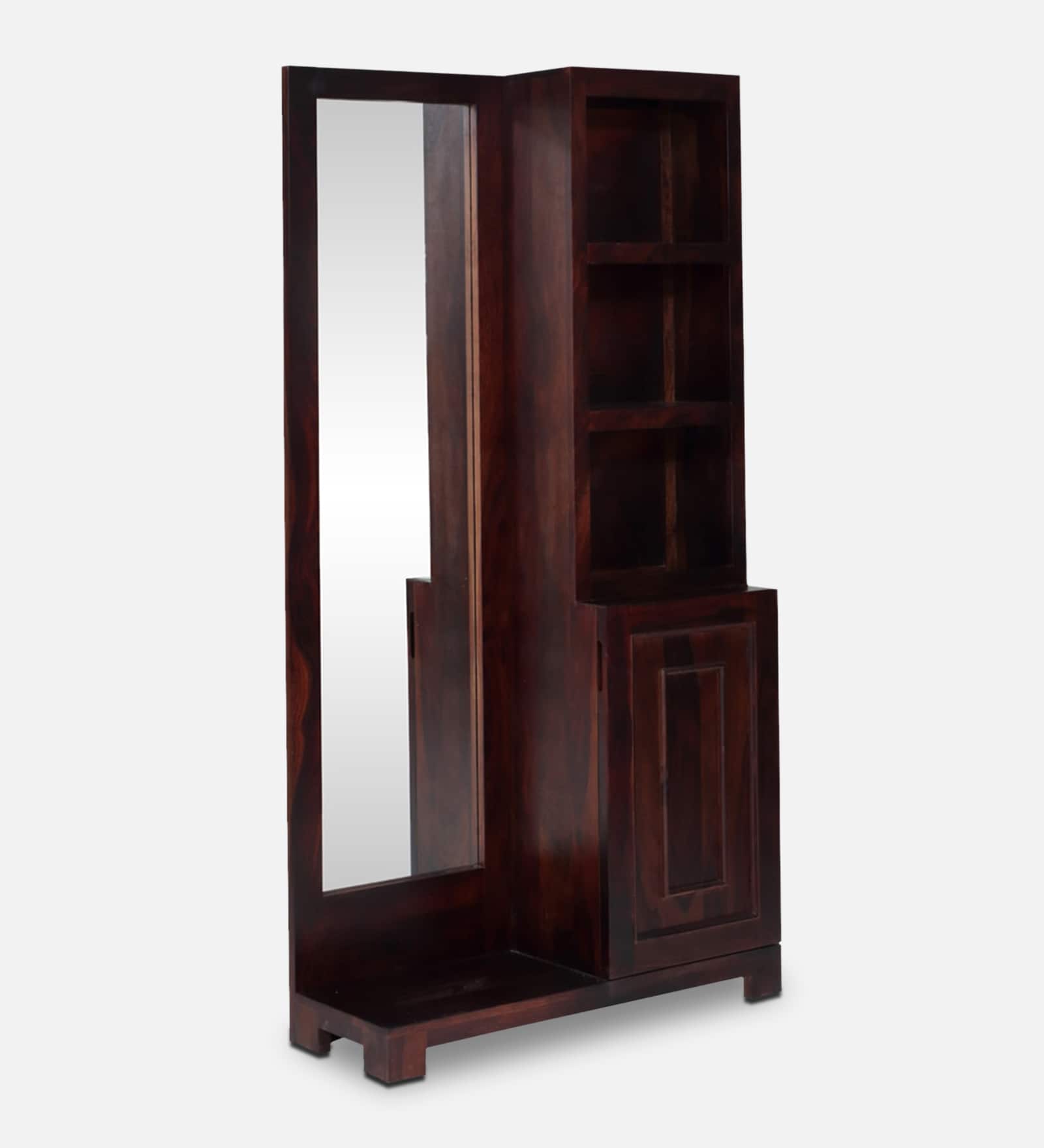 Alexander Sheesham Wood Dressing Unit in Dark Walnut Finish