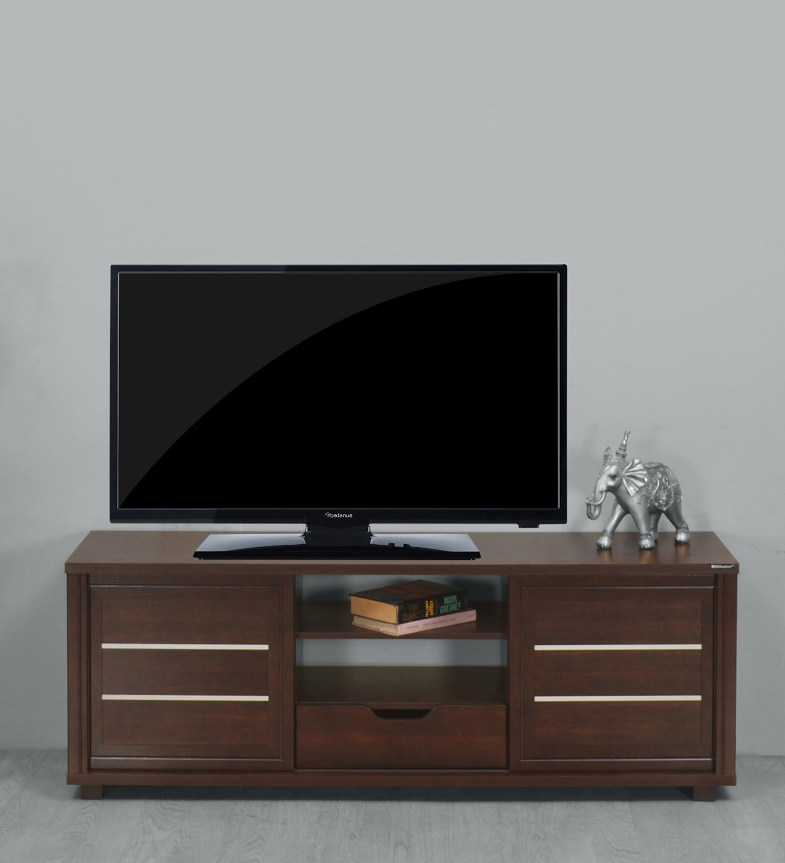 Alexander TV Console in Walnut Colour Alexander TV Console in Walnut Colour
