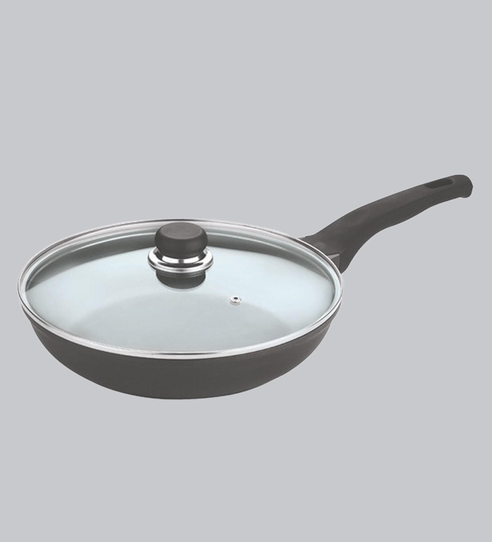 Vinod Cookware 24Cm Fryapn with Lid