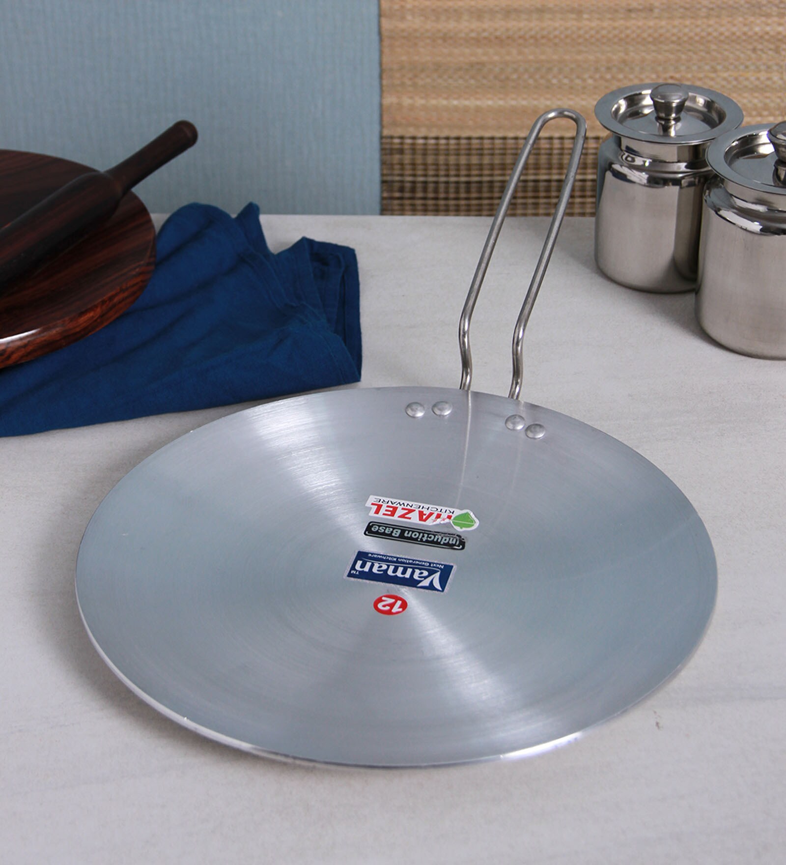 Aluminium Induction Base Tawa