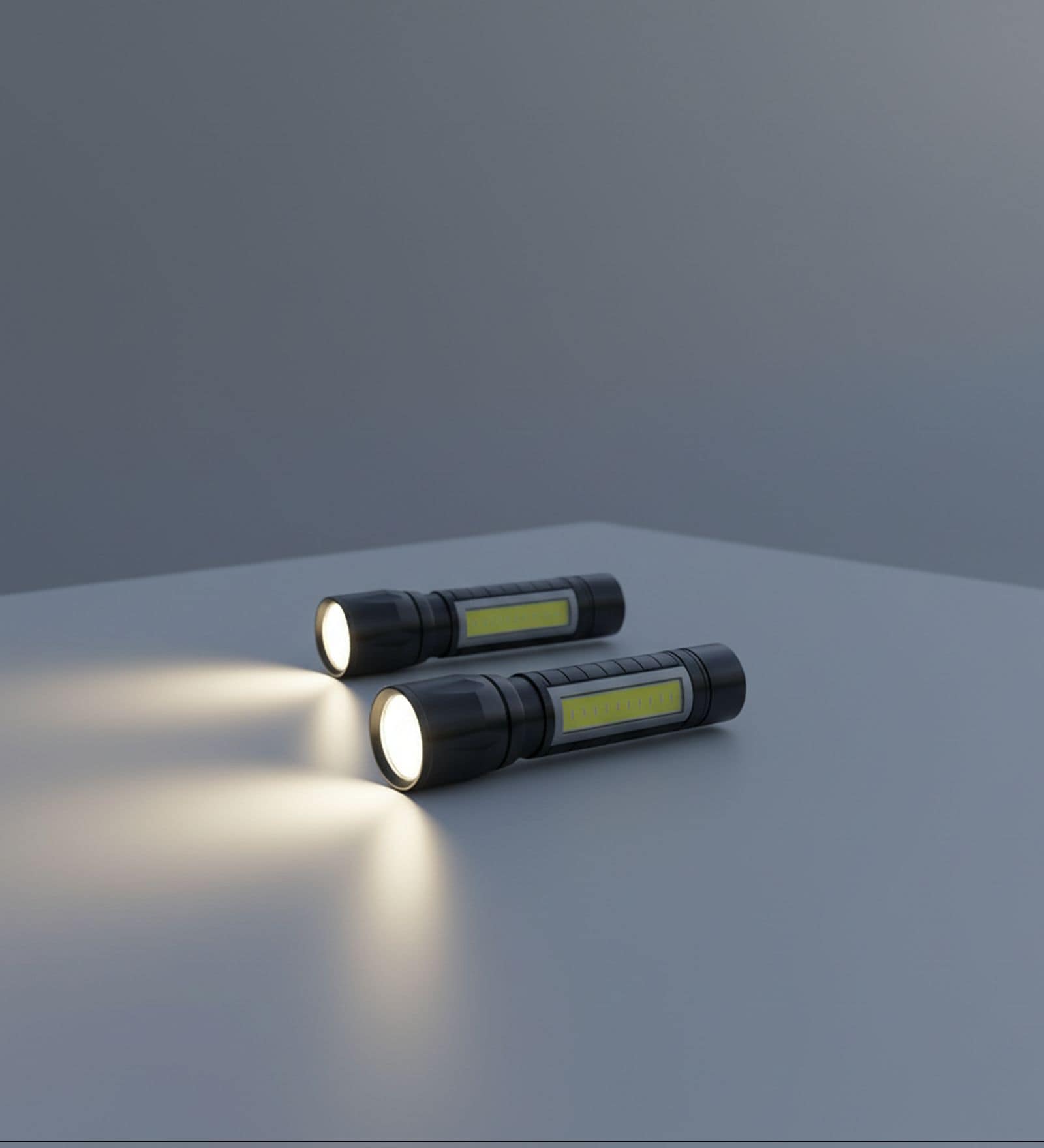 Aluminum Alloy Mini USB Rechargeable LED Flashlight
