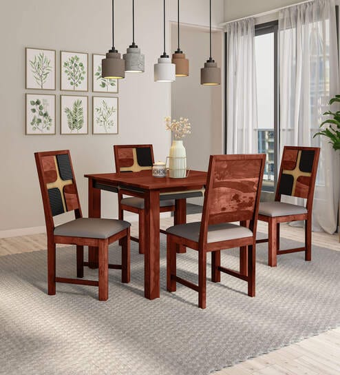 Pepperfry dining table online 4 seater glass top