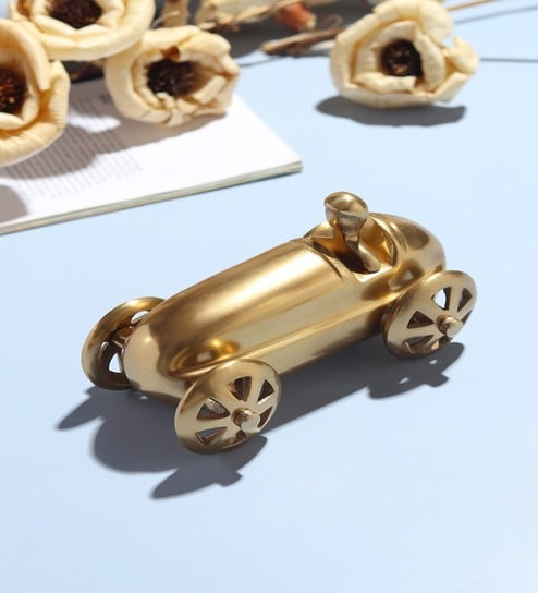 Gold Aluminium Alfa Romeo Car Large Decorative-image-33