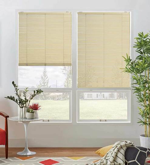 Aluminium Corded Venetian Powder Coated 84X28 Blind