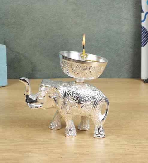 Aluminium Elephant Akhand Dia