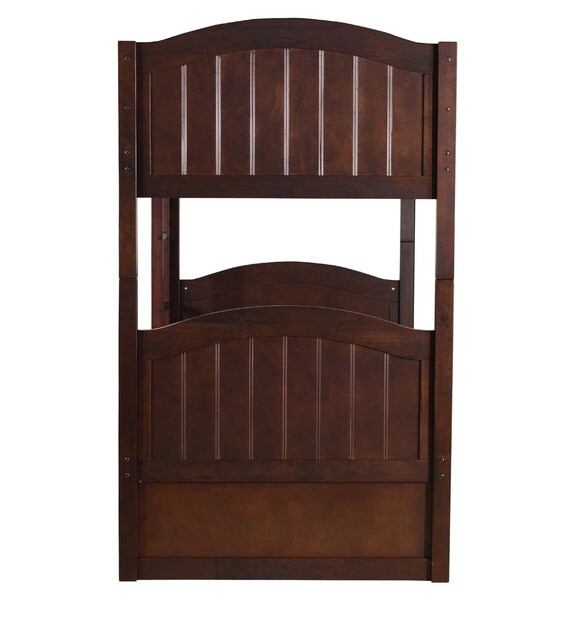 Buy Alexander Bunk Bed in Wenge Finish CasaCraft By Pepperfry Online
