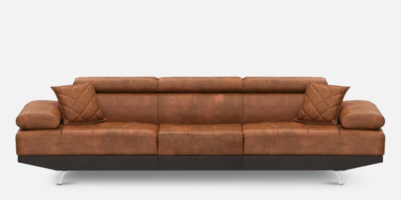 brown 3 seater sofa