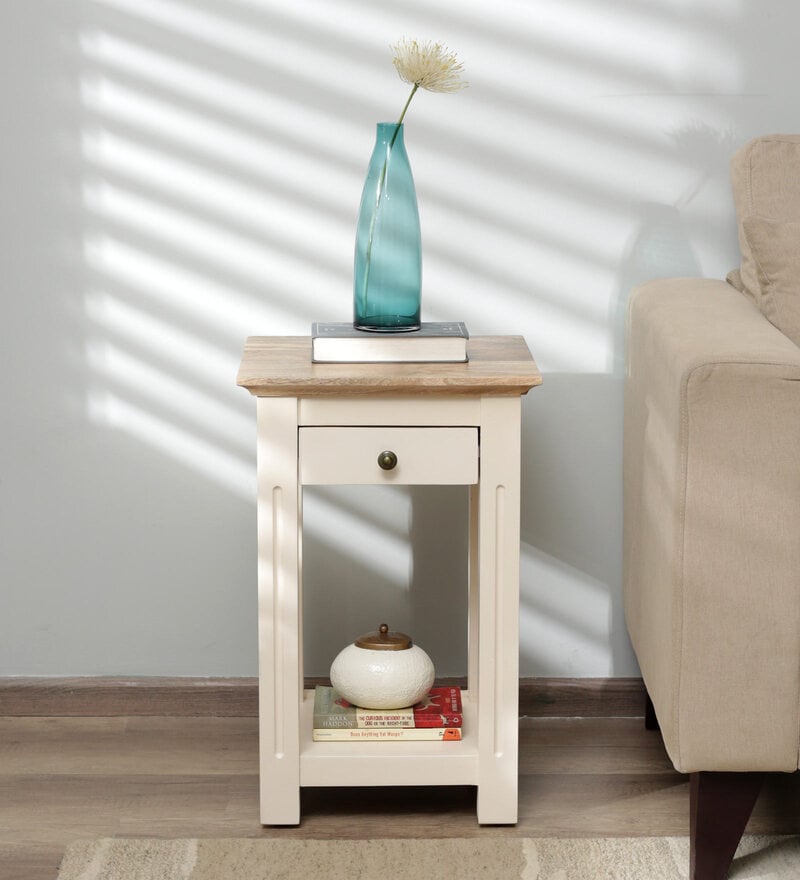 ivory end tables