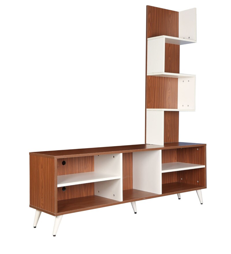 Buy Alaska TV Unit in Walnut Finish by Home Wud Online TV Units TV