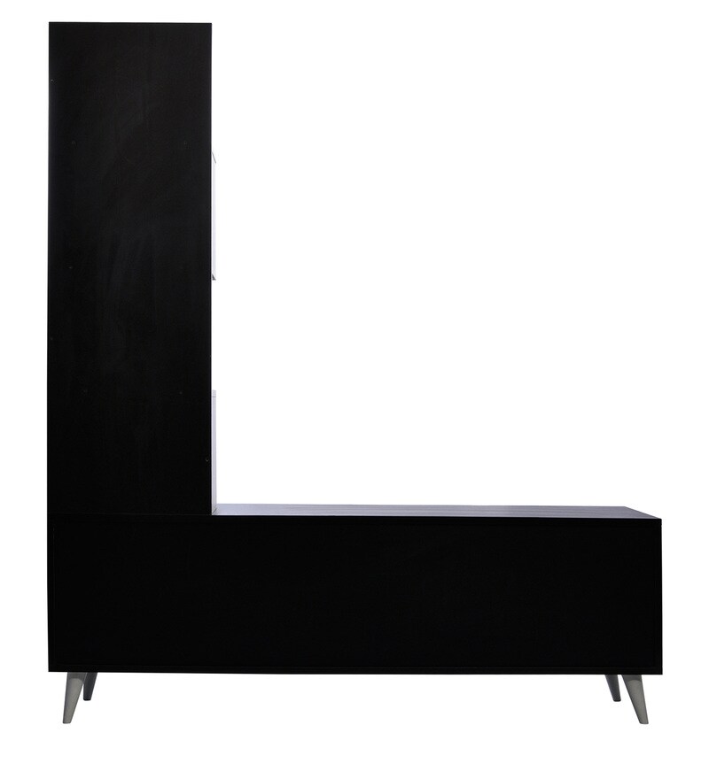 Buy Alaska TV Unit in Black Colour by Home Wud Online TV Units TV