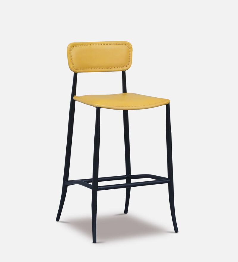 Buy Alessa Metal Bar Chair In Black Finish By Bohemiana Online