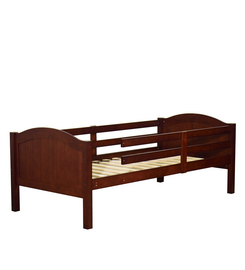 Buy Alexander Bunk Bed in Walnut Finish CasaCraft By Pepperfry Online